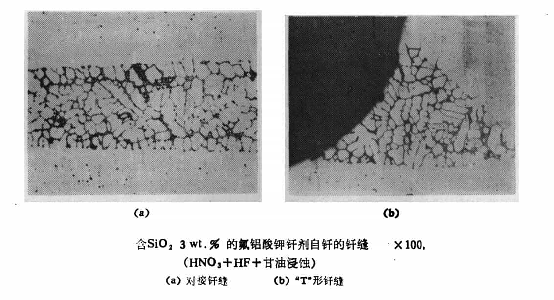 氟化鋁對于氟鋁酸鉀鋁釬劑影響